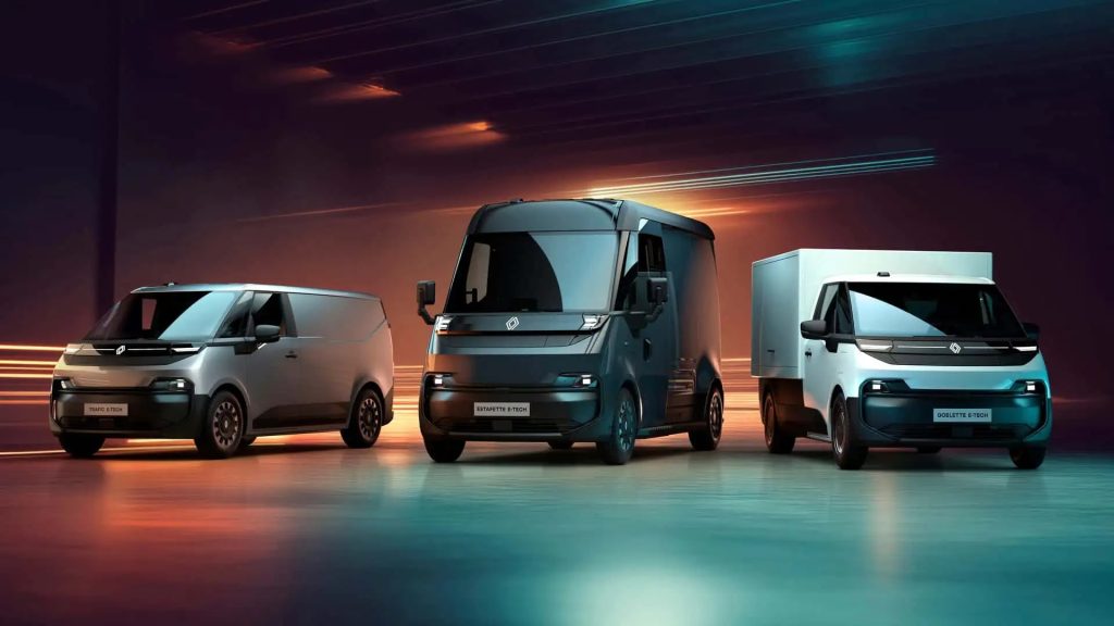 Renault gjenoppliver klassiske navn for elektriske, fremtidige varebiler