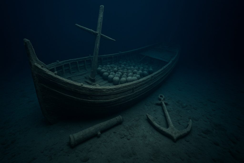 Fransk oppdagelse i dypet bryter alle rekorder: Renessanseskip funnet 2567 meter under havets overflate